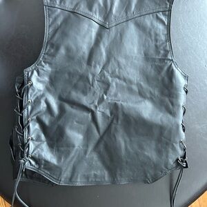 Harley-Davidson Black Leather Vest